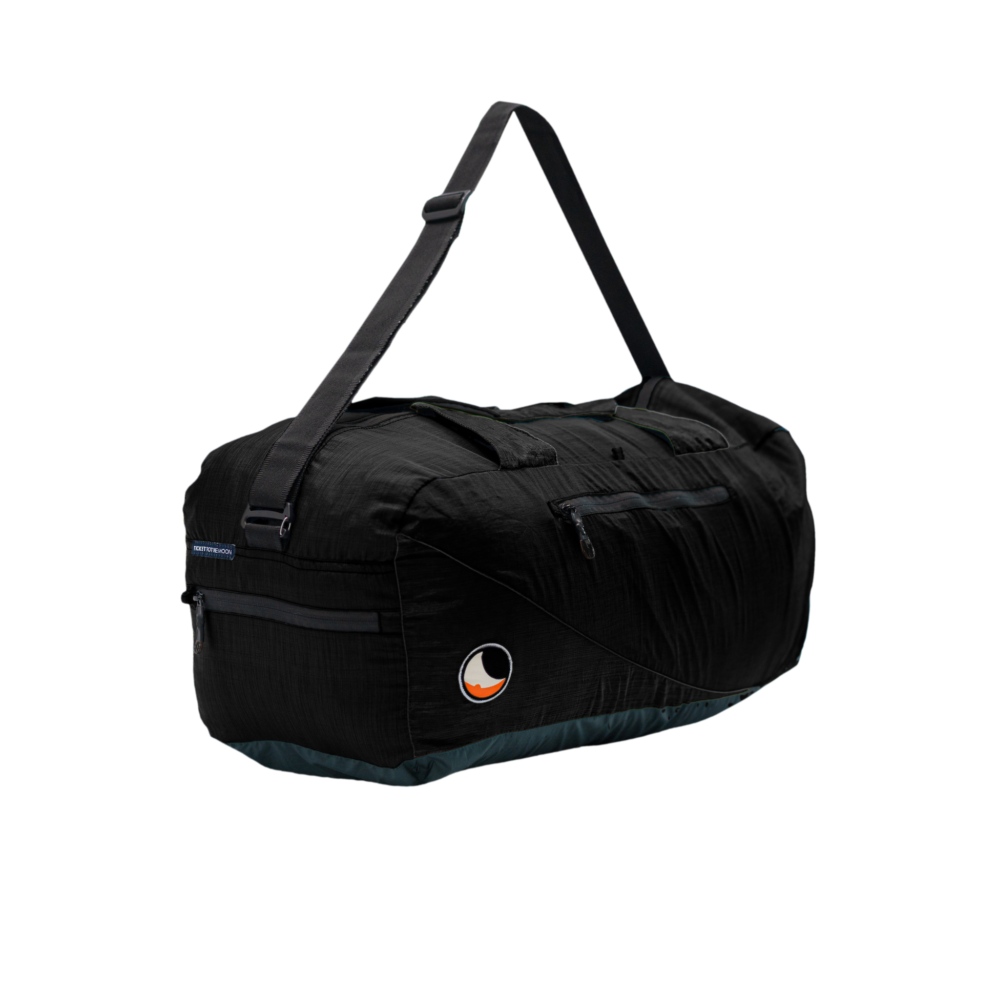 Duffle Bag Black Bandouillère
