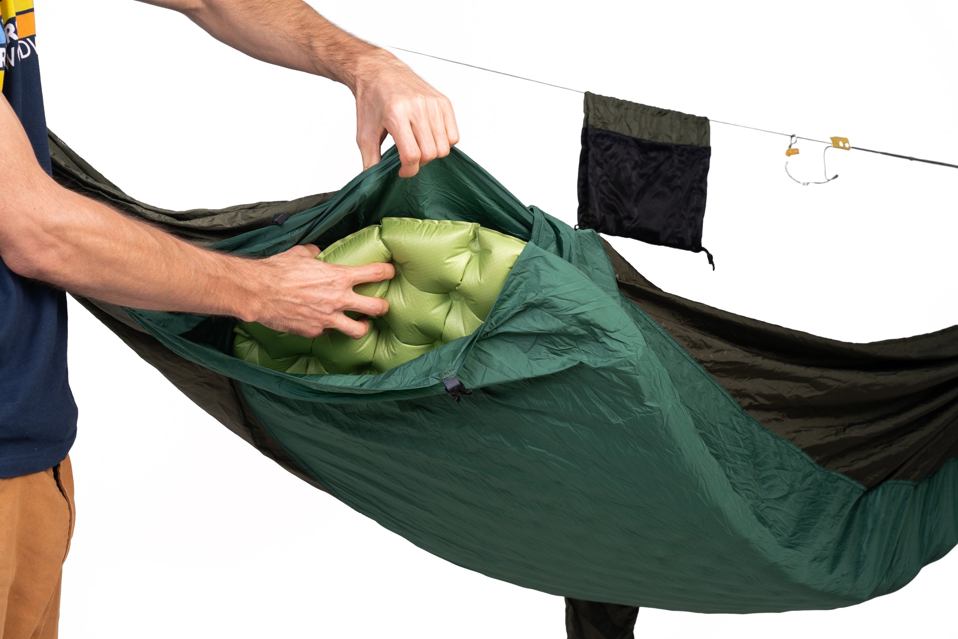 Hamac Matelas - Vert 1