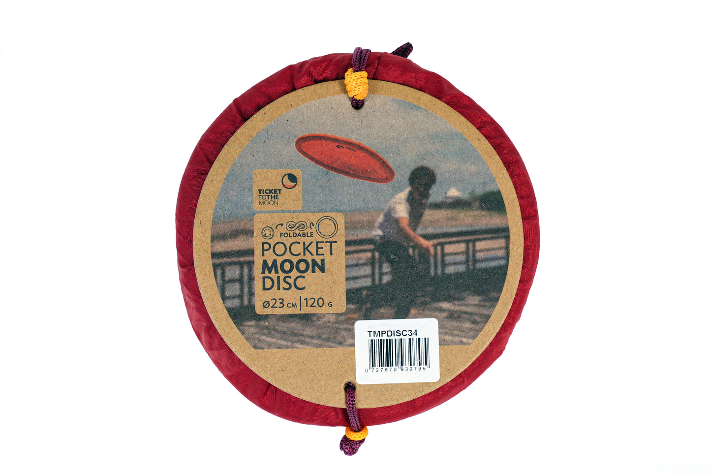 Frisbee Rouge Sac Rangement pocket